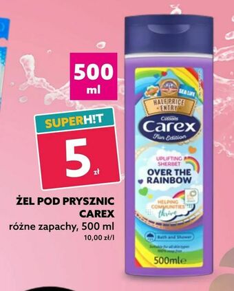 Dealz Żel pod prysznic carex oferta