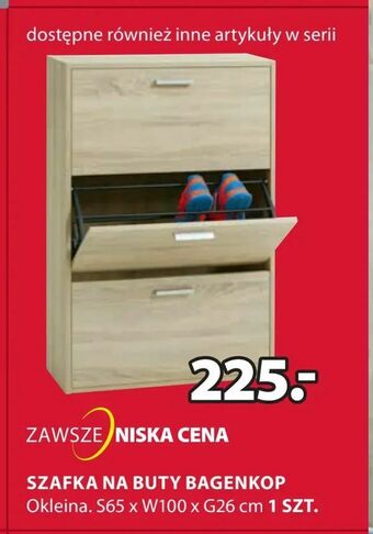 JYSK Szafka na buty bagenkop oferta
