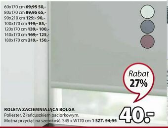 JYSK Roleta zaciemniająca bolga oferta
