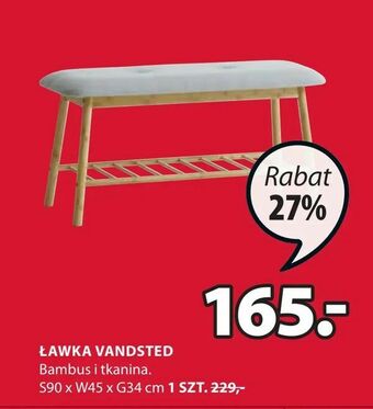 JYSK Ławka vandsted oferta