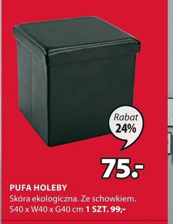JYSK Pufa holeby oferta