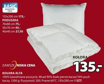 JYSK Kołdra alta oferta