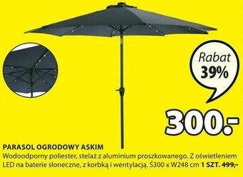 Parasol ogrodowy askim