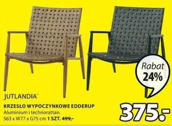 JYSK Krzesło wypoczynkowe edderup oferta
