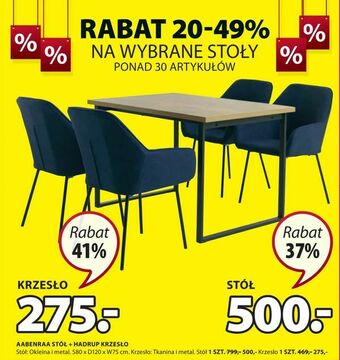 JYSK Aabenraa stół oferta