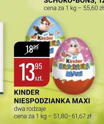 bi1 Kinder niespodzianka Maxi oferta