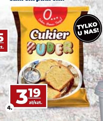 O... Cukier puder 400g