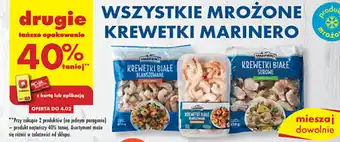 Biedronka Marinero Wszystkie mrożone krewetki oferta