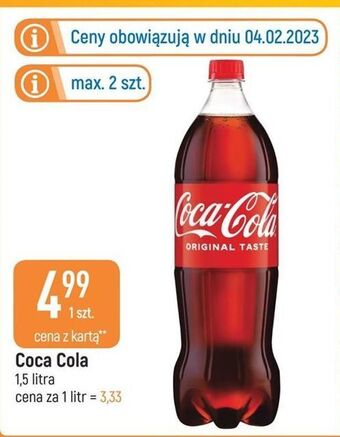 E.Leclerc Napój coca-cola oferta
