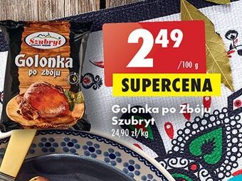 Biedronka Golonka po zbóju szubryt oferta
