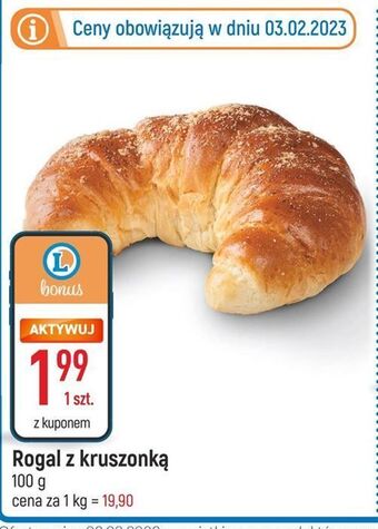 E.Leclerc Rogal z kruszonką oferta