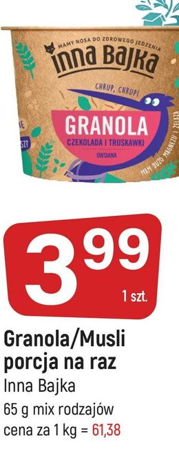 E.Leclerc Granola czekolada i truskawki inna bajka oferta
