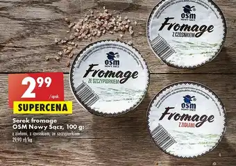 Biedronka Serek fromage ziołowy osm nowy sącz oferta