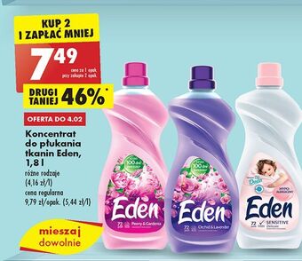 Biedronka Płyn do płukania tkanin orchid & lavender eden olejki naturalne oferta
