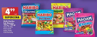 Biedronka Cukierki rozpuszczalne joystixx haribo maoam oferta