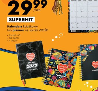 Biedronka Brulion na spirali wośp a4/60k herlitz oferta