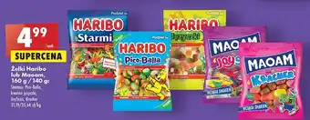 Biedronka Gumy rozpuszczalne kracher haribo maoam oferta