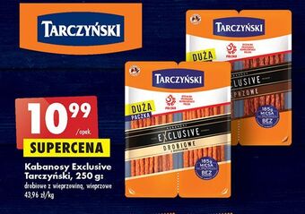 Biedronka Kabanosy wieprzowe tarczyński kabanos exclusive oferta