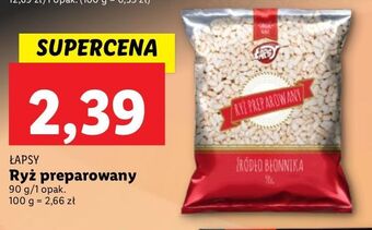 Lidl Ryż preparowany łapsy oferta