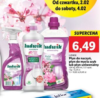 Płyn uniwersalny kwiat wiśni i lotosu ludwik
