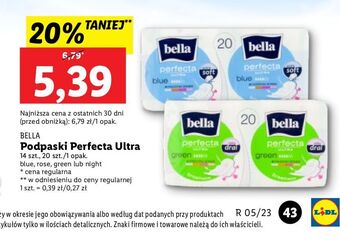 Lidl Podpaski bella perfecta ultra blue oferta