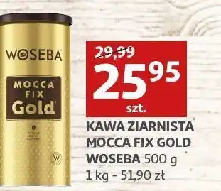 Auchan Kawa puszka woseba mocca fix gold oferta