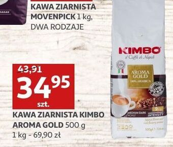 Auchan Kawa kimbo aroma gold 100% arabica oferta