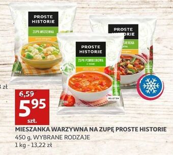 Auchan Zupa pomidorowa z ryżem iglotex proste historie oferta