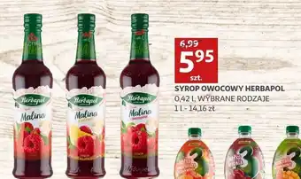 Auchan Syrop malina z żurawiną herbapol oferta