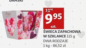Auchan Świeca zapachowa w szkle oferta