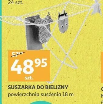 Auchan Suszarka na bieliznę 18 m oferta