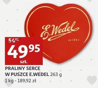 Auchan Bombonierka e. wedel od serca oferta