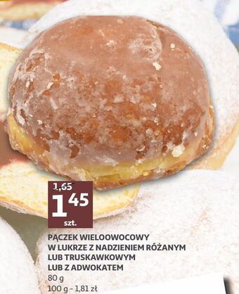 Auchan Pączek wieloowocowy oferta