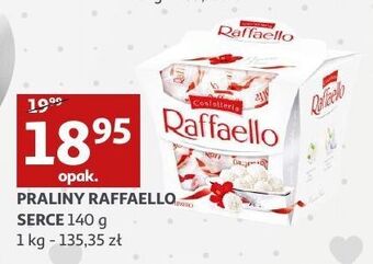 Auchan Bombonierka serce raffaello oferta