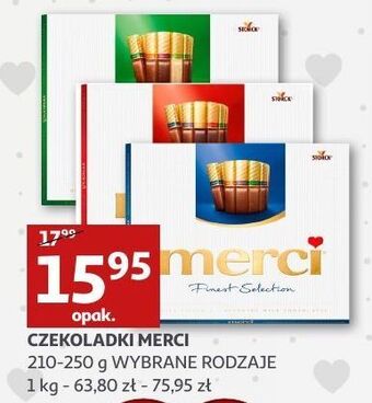 Bombonierka czerwona storck merci