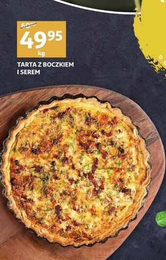 Auchan Tarta z boczkiem i serem oferta