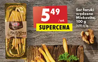 Biedronka Mlekovita ser faruki wędzone 100g oferta