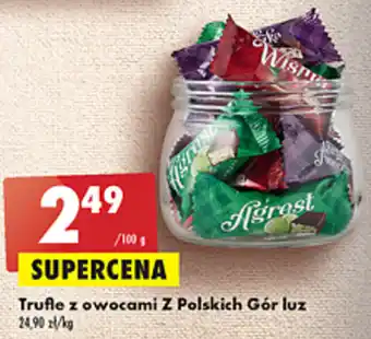 Biedronka Z Polskich Gór trufle z owocami 100g oferta