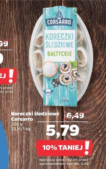 Netto Koreczki śledziowe corsarro oferta