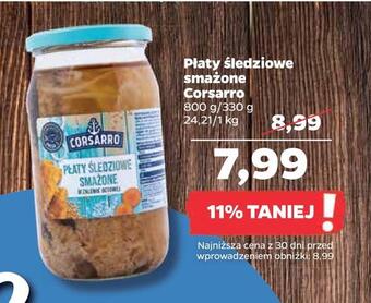Netto Płaty śledziowe smażone corsarro oferta