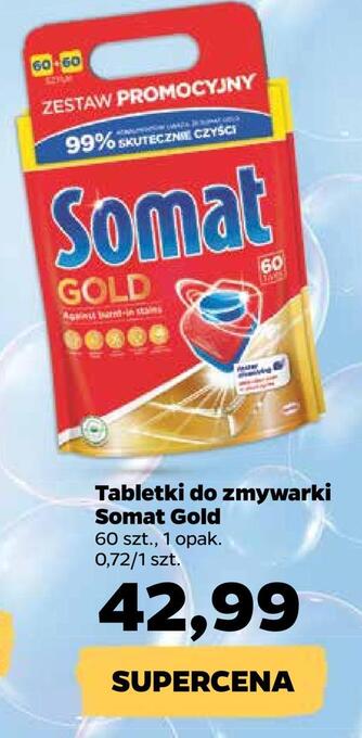 Netto Tabletki do zmywarki somat gold oferta