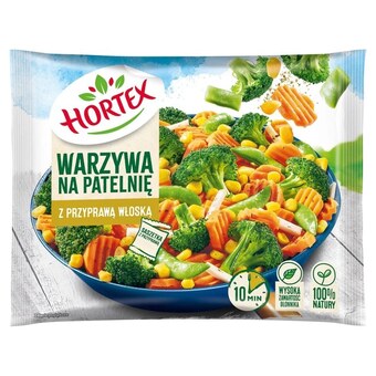 Społem Hortex warzywa na patelnię z przyprawą włoską 450 g oferta