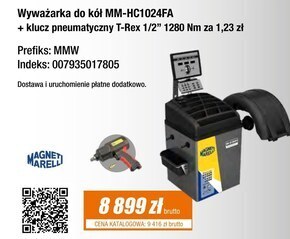 Profiauto Wyważarka do kół magneti marelli oferta