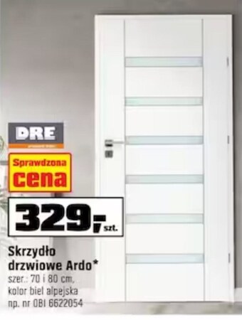 Skrzydło drzwiowe