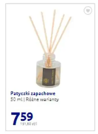 Action Patyczki zapachowe 50ml oferta