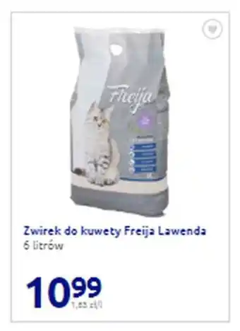 Action Freija żwirek do kuwety lawenda 6l oferta