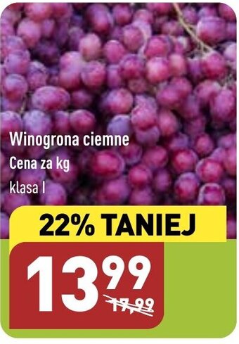 ALDI Winogrono ciemne 1kg oferta