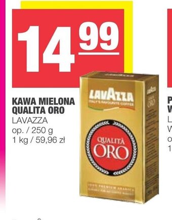 Spar Kawa mielona Quailta Oro Lavazza 250g oferta