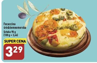 Focaccia śródziemnomorska