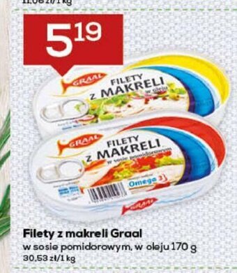 Filet z makreli Graal 170g